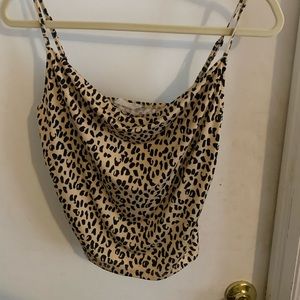 Cheetah Urban outfitters tank top